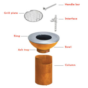 Artola demo toestel met grillplate