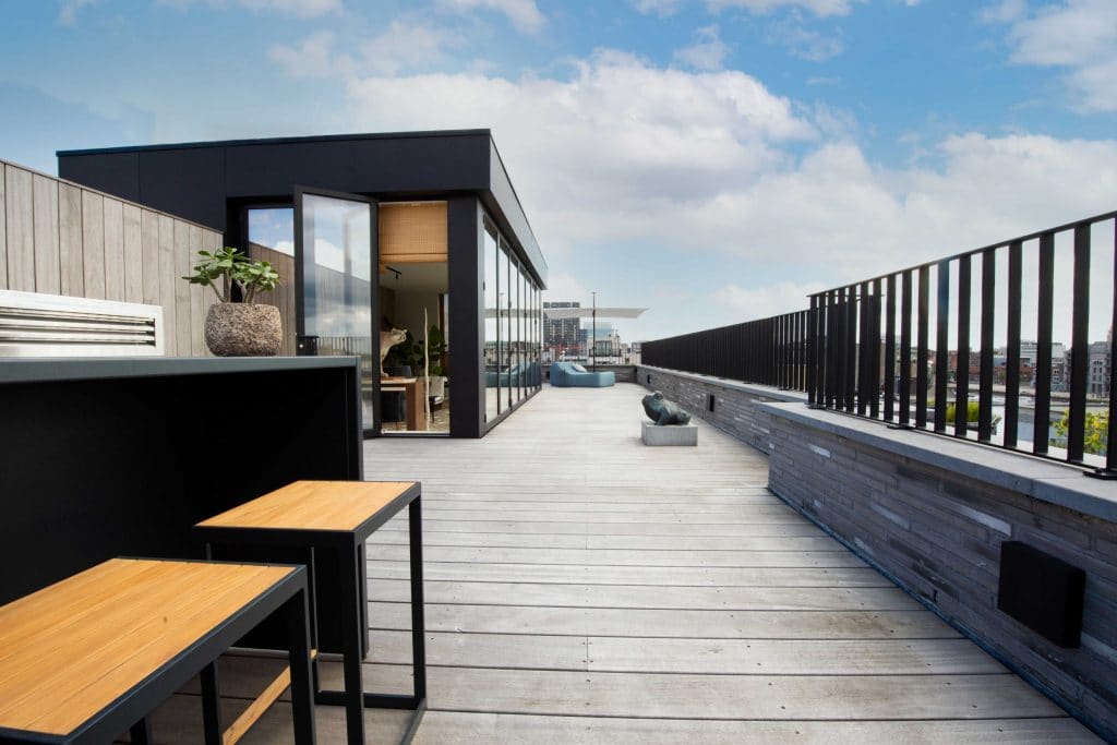 Buiteninrichting Eilandje Antwerpen