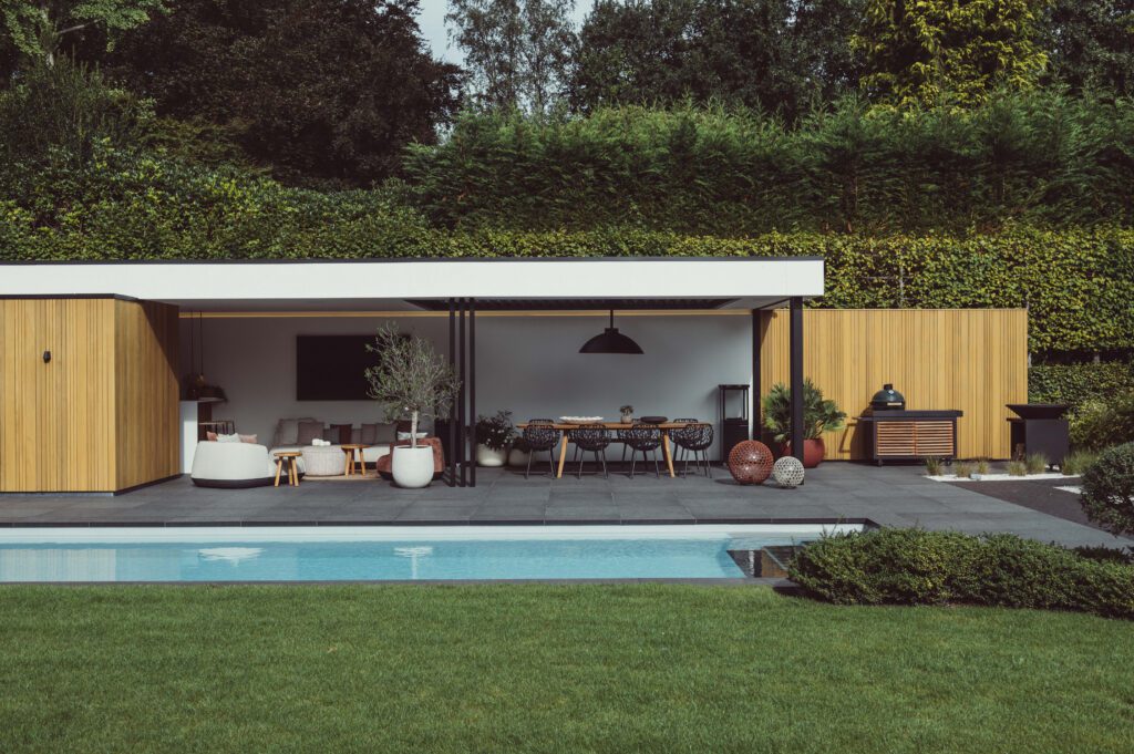 Bourbon-Sleeckx buiten meubelen, buiteninrichting,