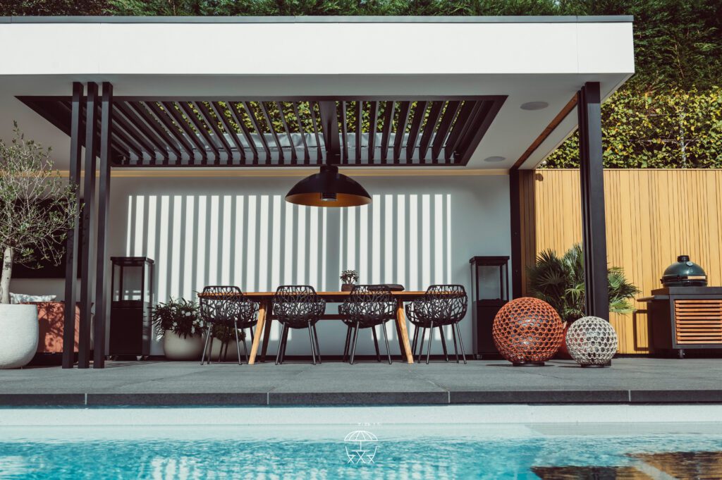 Bourbon-Sleeckx buiten meubelen, buiteninrichting,