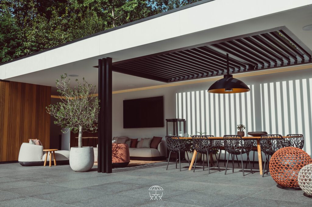 Bourbon-Sleeckx buiten meubelen, buiteninrichting,