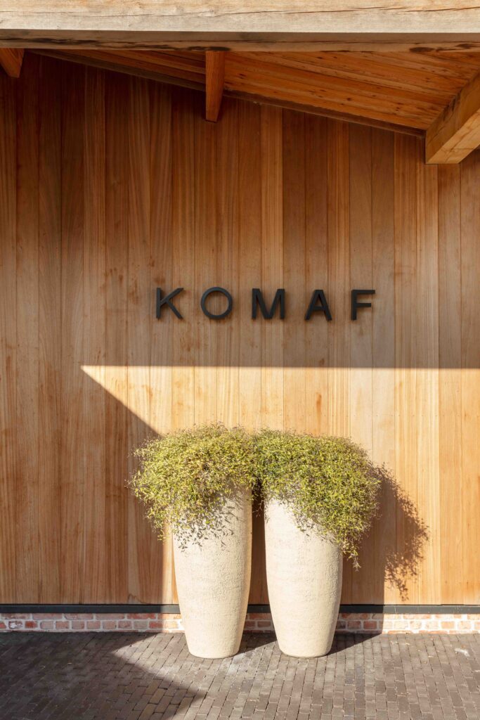 Buiteninrichting Wommelgem – Restaurant Komaf, Bourbon-Sleeckx, Bastalpe, Bourbon, Umbrosa, Jardinico Parasols, Vincent Sheppard