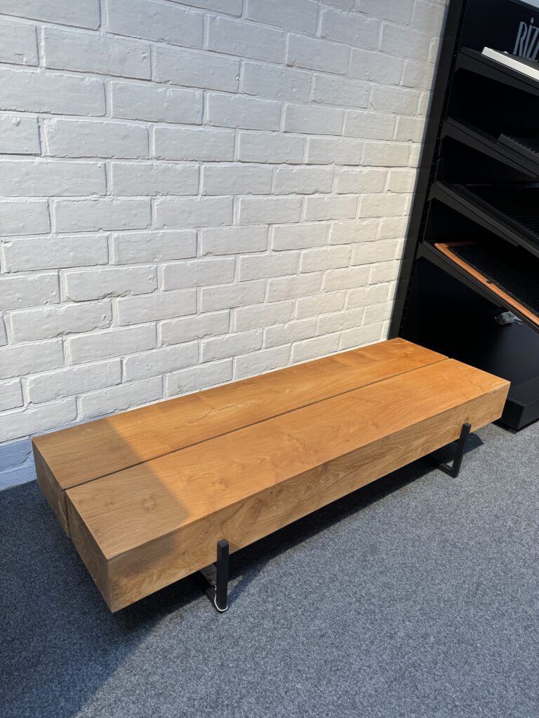 salontafel bourbon teak aluminium