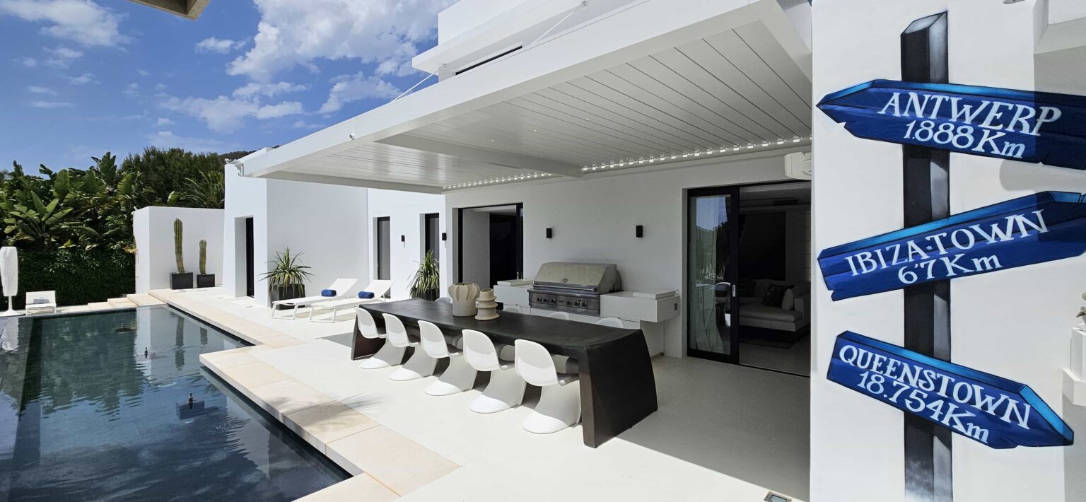 Ibiza inrichting buitenverblijf