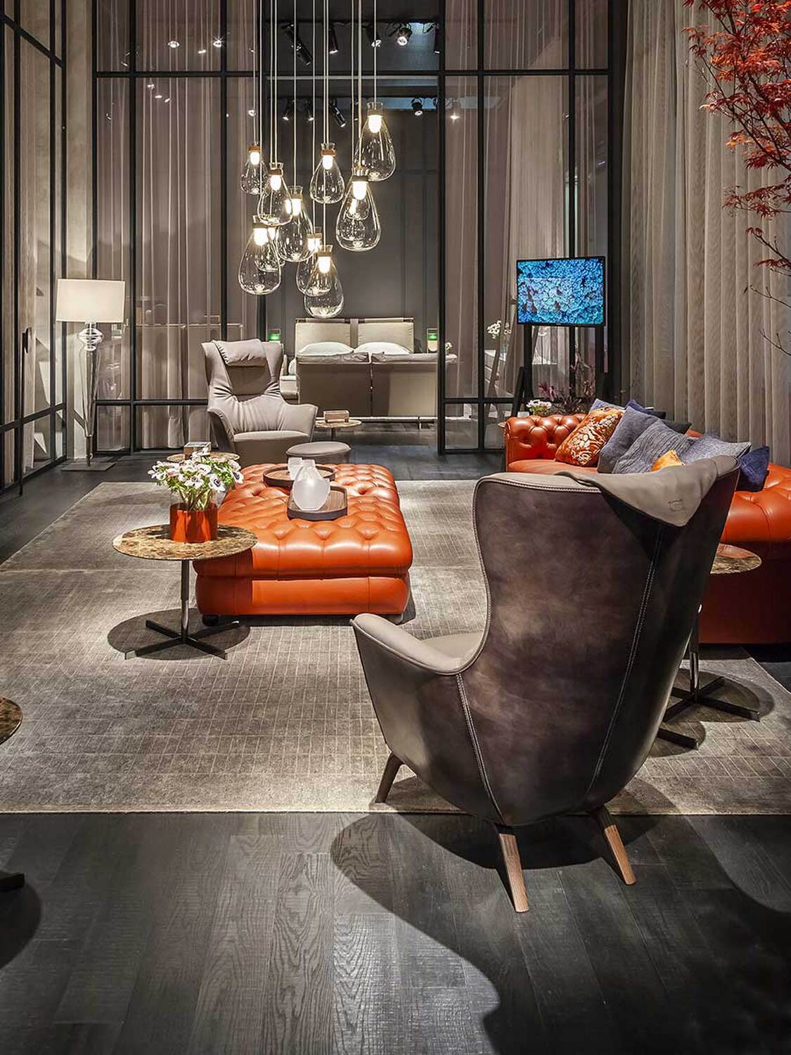 Poltrona Frau Pelle Frau leder Bourbon-Sleeckx Brasschaat